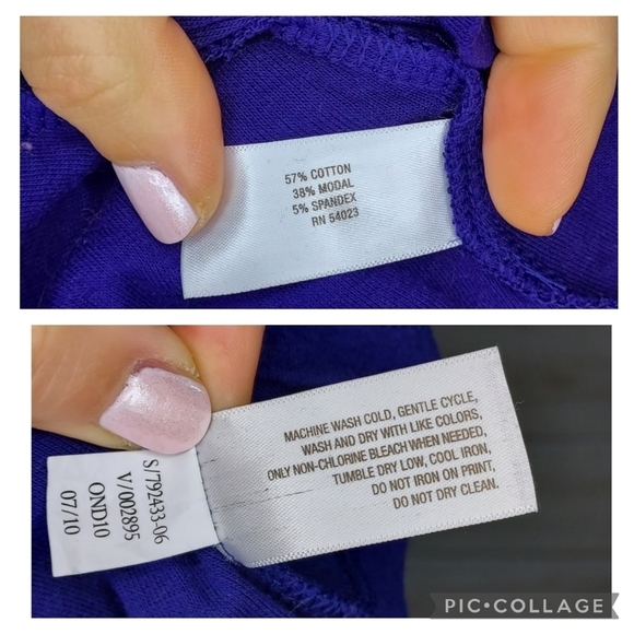 Old Navy GAP Lands End 5 piece lot turtlenecks blue red gray brown turquoise S M - Picture 4 of 16